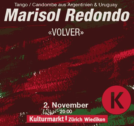 Flyer Marisol Redondo Live Konzert 