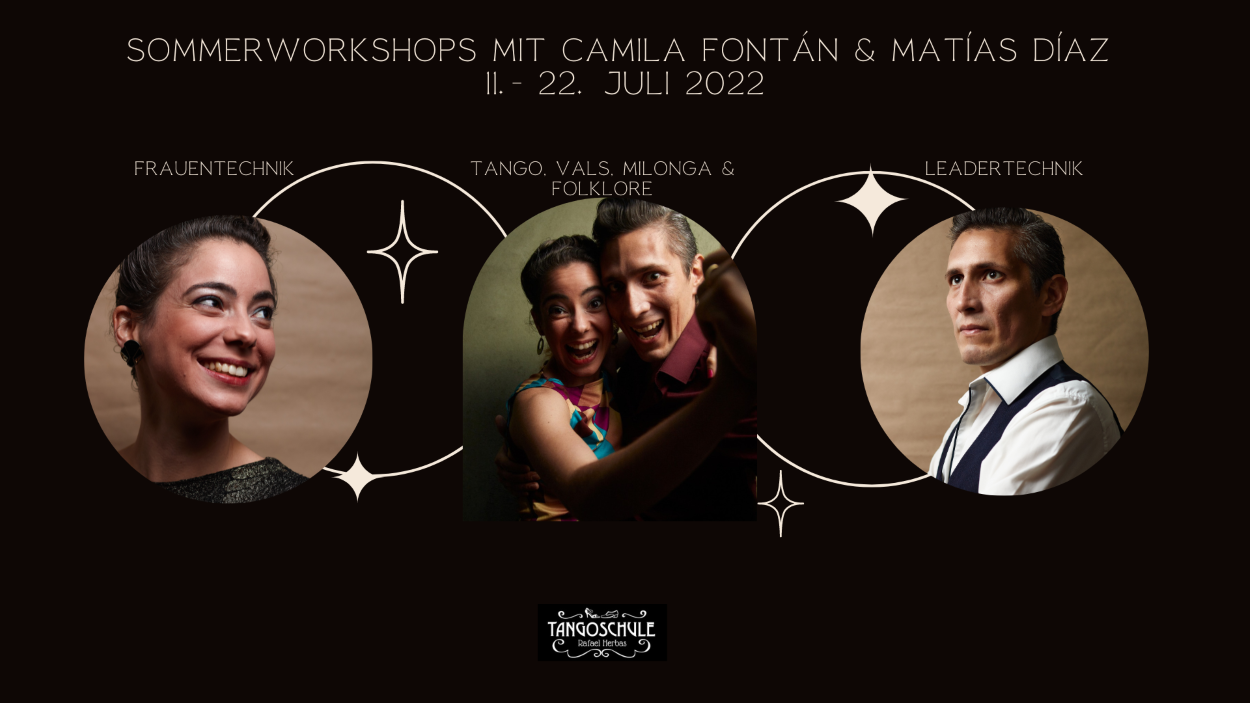 Sommerworkshops mit Camila Fontan und Matias Diaz