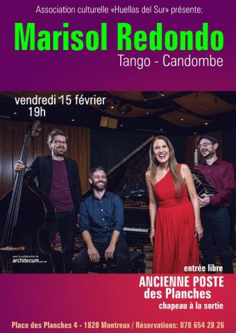 Marisol Redondo im Konzert - Ancienne Poste des Planches - Montreux