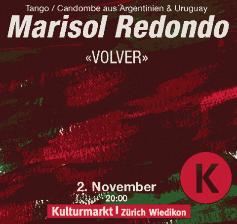 Flyer Marisol Redondo Live Konzert 