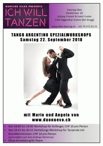 TANGO ARGENTINO WORKSHOPS