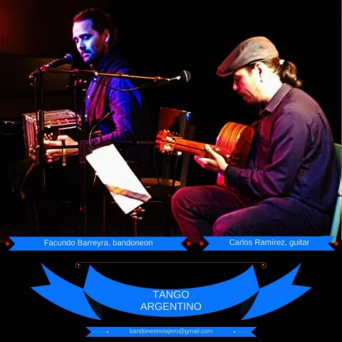 FACUNDO BARREYRA (BANDONEON) UND CARLOS RAMIREZ (GITARRE)