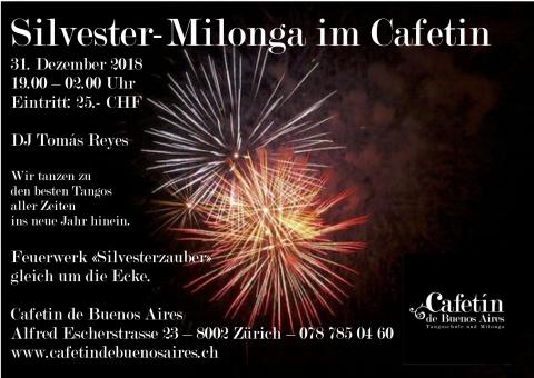 Silvester Milonga im Cafetin 