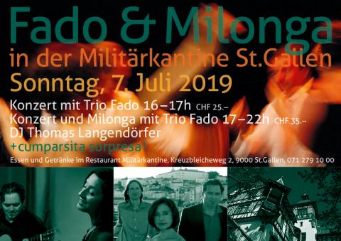 Konzert und Milonga mit Trio Fado