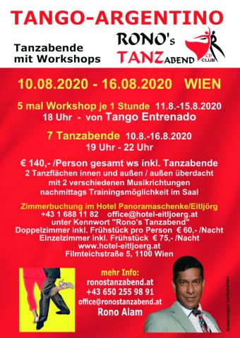 Workshops und Milongas