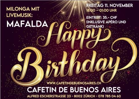 Milonga mit Livemusik im Cafetin