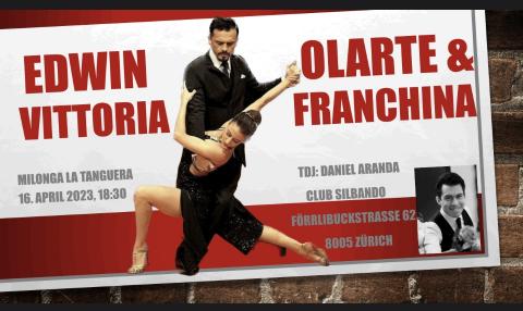 EDWIN OLARTE & VITTORIA FRANCHINA in Zurich