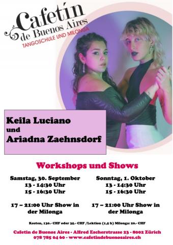 Workshops und Shows im Cafetin