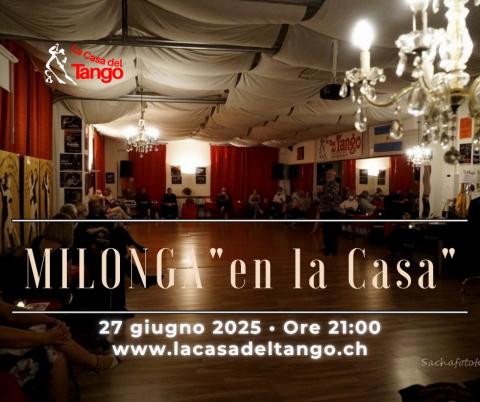 Milonga "en La Casa"