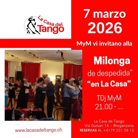 Milonga de despedida