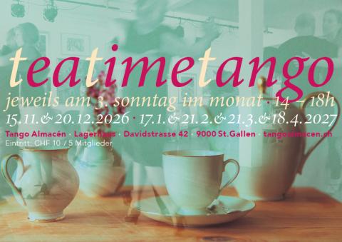 Von November bis April, immer am 3. Sonntagnachmittag Tango, Vals Milonga tanzen im Almacén St. Gallen